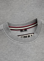 Crewneck Small Logo Premium Pique Grey MLG - pitbullwestcoast