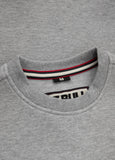 Crewneck Small Logo Premium Pique Grey MLG - pitbullwestcoast