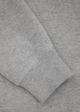 Crewneck Small Logo Premium Pique Grey MLG - pitbullwestcoast