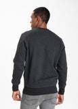 Crewneck Small Logo Charcoal Melange - Pitbull West Coast International Store 