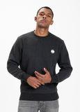 Crewneck Small Logo Charcoal Melange - Pitbull West Coast International Store 