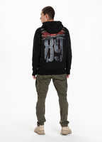 HOODED THUG LIFE BLACK - Pitbull West Coast International Store 