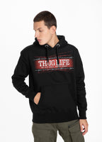 HOODED THUG LIFE BLACK - Pitbull West Coast International Store 