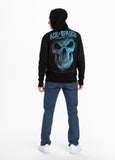 Hoodie Blue Skull