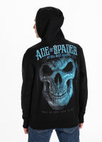 Hoodie Blue Skull