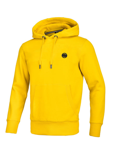 Hoodie SMALL LOGO 21 Yellow - Pitbull West Coast International Store 