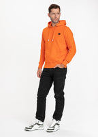 Hoodie SMALL LOGO 21 Orange - Pitbull West Coast International Store 