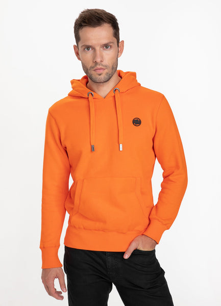 Hoodie SMALL LOGO 21 Orange - Pitbull West Coast International Store 
