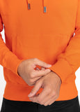 Hoodie SMALL LOGO 21 Orange - Pitbull West Coast International Store 