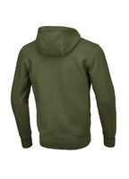 Hoodie SMALL LOGO 21 Olive - Pitbull West Coast International Store 