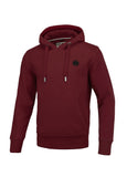 Hoodie SMALL LOGO 21 Burgundy - Pitbull West Coast International Store 