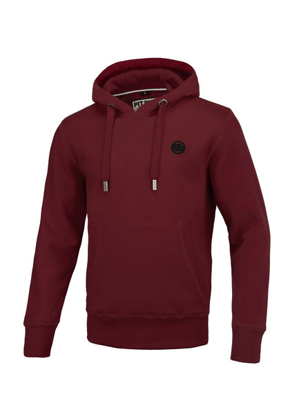 Hoodie SMALL LOGO 21 Burgundy - Pitbull West Coast International Store 