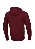 Hoodie SMALL LOGO 21 Burgundy - Pitbull West Coast International Store 