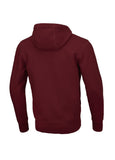 Hoodie SMALL LOGO 21 Burgundy - Pitbull West Coast International Store 