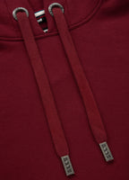 Hoodie SMALL LOGO 21 Burgundy - Pitbull West Coast International Store 