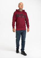 Hoodie CLASSIC LOGO Burgundy - Pitbull West Coast International Store 