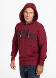 Hoodie CLASSIC LOGO Burgundy - Pitbull West Coast International Store 