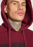 Hoodie CLASSIC LOGO Burgundy - Pitbull West Coast International Store 