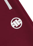 TERRY NEW LOGO Burgundy Track Pants