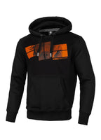ORANGE LOGO Black Hoodie - Pitbull West Coast International Store 