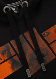 ORANGE LOGO Black Hoodie - Pitbull West Coast International Store 