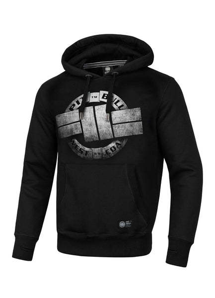 STEEL LOGO Black Hoodie