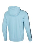 BADGER Light Blue Hoodie - Pitbullstore.eu