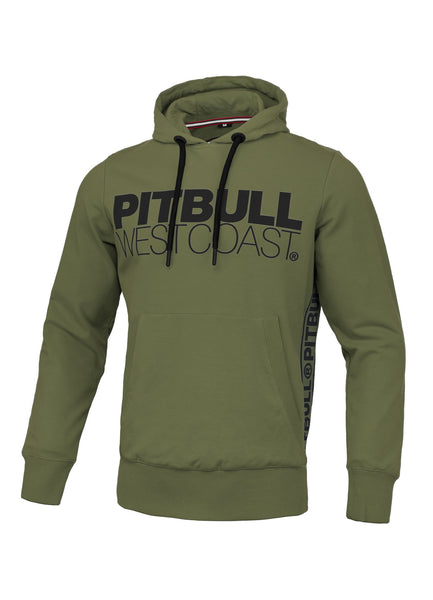 Bluza z kapturem TNT FRENCH TERRY Oliwkowa - Pitbullstore.pl