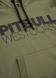 Bluza z kapturem TNT FRENCH TERRY Oliwkowa - Pitbullstore.pl