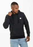 HOODED SMALL LOGO 19 CHARCOAL MELANGE - Pitbull West Coast International Store 