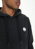 HOODED SMALL LOGO 19 CHARCOAL MELANGE - Pitbull West Coast International Store 
