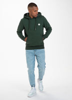 SMALL LOGO HOODIE DARK GREEN - Pitbull West Coast International Store 
