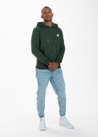 SMALL LOGO HOODIE DARK GREEN - Pitbull West Coast International Store 