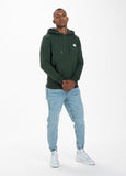 SMALL LOGO HOODIE DARK GREEN - Pitbull West Coast International Store 