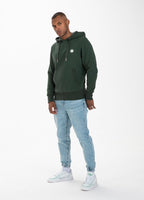 SMALL LOGO HOODIE DARK GREEN - Pitbull West Coast International Store 