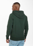 SMALL LOGO HOODIE DARK GREEN - Pitbull West Coast International Store 