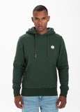 SMALL LOGO HOODIE DARK GREEN - Pitbull West Coast International Store 
