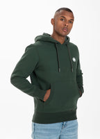 SMALL LOGO HOODIE DARK GREEN - Pitbull West Coast International Store 