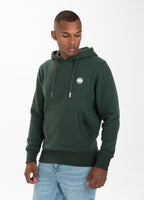 SMALL LOGO HOODIE DARK GREEN - Pitbull West Coast International Store 