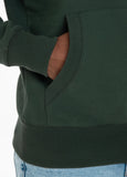 SMALL LOGO HOODIE DARK GREEN - Pitbull West Coast International Store 