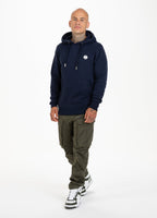 SMALL LOGO HOODIE DARK NAVY - Pitbull West Coast International Store 