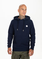 SMALL LOGO HOODIE DARK NAVY - Pitbull West Coast International Store 