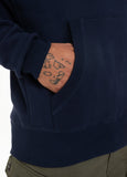 SMALL LOGO HOODIE DARK NAVY - Pitbull West Coast International Store 