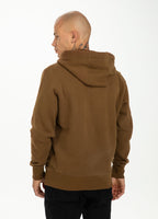 HOODED SMALL LOGO 19 BROWN - Pitbull West Coast International Store 