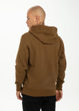 HOODED SMALL LOGO 19 BROWN - Pitbull West Coast International Store 