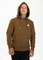 HOODED SMALL LOGO 19 BROWN - Pitbull West Coast International Store 