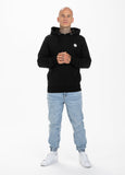 SMALL LOGO HOODIE BLACK - Pitbull West Coast International Store 