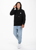 SMALL LOGO HOODIE BLACK - Pitbull West Coast International Store 
