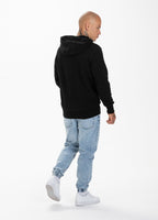 SMALL LOGO HOODIE BLACK - Pitbull West Coast International Store 
