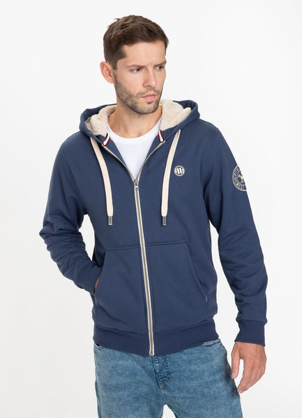 Hooded Zip SHERPA 2 RUFFIN Dark Navy - Pitbull West Coast International Store 